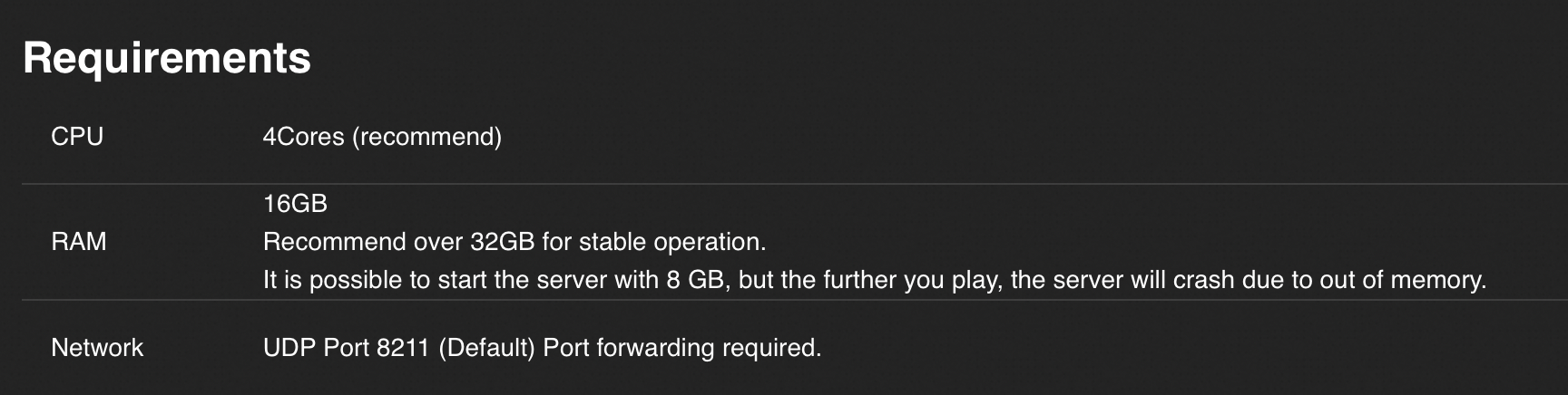 一键部署幻兽帕鲁联机服务器教程-趣奇资源网-第4张图片 一键部署幻兽帕鲁联机服务器教程-趣奇资源网-第4张图片